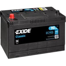 Автомобильный аккумулятор EXIDE Classic 6СТ-90Ah Аз ASIA 680A (EN) EC905