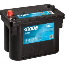 Автомобільний акумулятор EXIDE Start-Stop AGM 6СТ-50Ah Аз 800A (EN) EK508