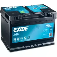 Автомобільний акумулятор EXIDE Start-Stop AGM 6СТ-70Ah АзЕ 760A (EN) EK700