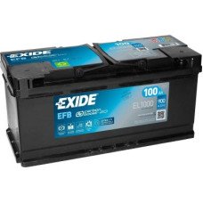 Автомобільний акумулятор EXIDE EFB Carbon Boost 2.0 6СТ-100Ah АзЕ 900A (EN) EL1000