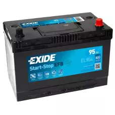 Автомобільний акумулятор EXIDE Start-Stop EFB 6СТ-95Ah АзЕ ASIA 800A (EN) EL954
