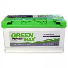 Автомобільний акумулятор GREEN POWER MAX 6СТ-110Ah АзЕ 950A (EN)