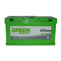 Автомобільний акумулятор GREEN POWER 6СТ-90Ah Аз 720A (EN)