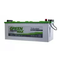 Автомобильный аккумулятор GREEN POWER MAX 6СТ-205Ah Аз 1400A (EN)
