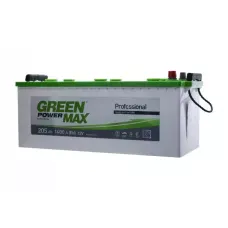 Автомобільний акумулятор GREEN POWER MAX 6СТ-205Ah Аз 1400A (EN)