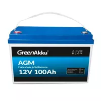 Аккумулятор тяговый GreenAkku AGM 100Ah Аз JM12-100