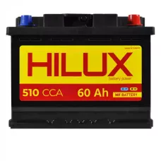 Автомобильный аккумулятор HILUX Black (L2) 60Ah 510A R+