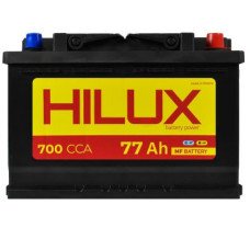 Автомобильный аккумулятор HILUX Black (L3) 77Ah 700A R+