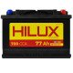 Автомобильный аккумулятор HILUX Black (L3) 77Ah 700A R+