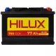Автомобільний акумулятор HILUX Black (L3) 77Ah 700A R+