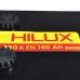 Автомобільний акумулятор HILUX Black (D4A) 140Ah 950A L+