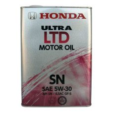 Автомобільна моторна олива HONDA ULTRA LTD 5w-30 4л 0821899974