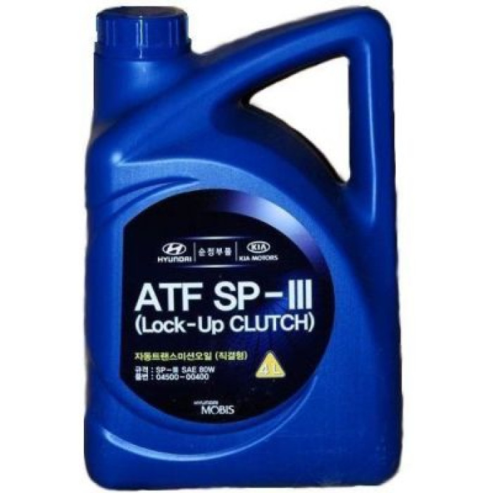 Масло трансмиссионное MOBIS Hyundai/KIA ATF SP-III 4л 04500-00400