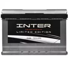 Автомобільний акумулятор INTER limited edition 6СТ-74Ah АзЕ 720A inter1