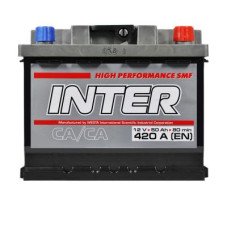 Автомобільний акумулятор INTER high performance 6СТ-50Ah АзЕ 420A inter11