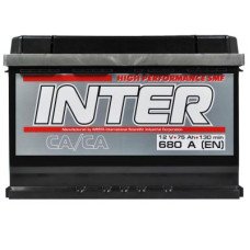 Автомобільний акумулятор INTER high performance 6СТ-75Ah АзЕ 680A inter2
