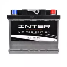 Автомобільний акумулятор INTER limited edition 6СТ-50Ah АзЕ 480A inter23