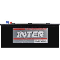 Автомобильный аккумулятор INTER high performance 6СТ-190Ah Аз 1250A inter3