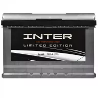Автомобільний акумулятор INTER limited edition 6СТ-74Ah Аз 720A inter33