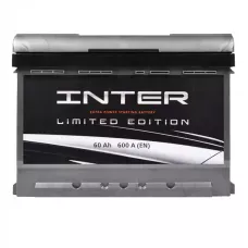 Автомобільний акумулятор INTER limited edition 6СТ-60Ah Аз 600A inter5