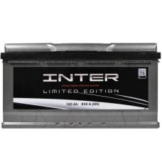Автомобильный аккумулятор INTER limited edition 6СТ-100Ah АзЕ 850A inter9