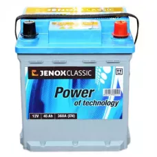 Автомобільний акумулятор JENOX Classic 6СТ-45Ah АзЕ 360A (EN) R040560AC