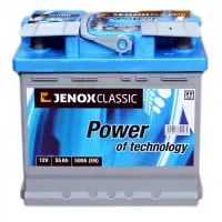 Автомобільний акумулятор JENOX Classic 6СТ-55Ah АзЕ 510A (EN) R050612AC