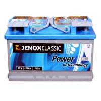 Автомобильный аккумулятор JENOX Classic 6СТ-77Ah АзЕ 720A (EN) R074624AC 2019