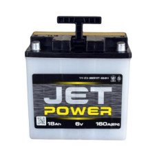 Мото аккумулятор JET POWER 3СТ-18Ah АзЕ 6В 160А (EN) Под болт