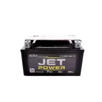 Мото аккумулятор JET POWER AGM 7Ah YTX7A-BS