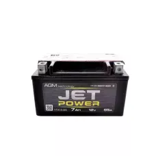 Мото акумулятор JET POWER AGM 7Ah YTX7A-BS