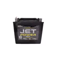 Мото аккумулятор JET POWER 14Ah YTX14L-BS