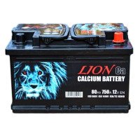 Автомобільний акумулятор Lion 6СТ-80Ah АзЕ 750A (EN) R075624UN