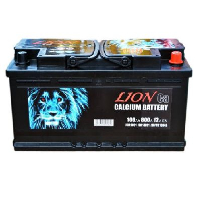 Автомобильный аккумулятор Lion 6СТ-100Ah АзЕ 800A (EN) R092636KN