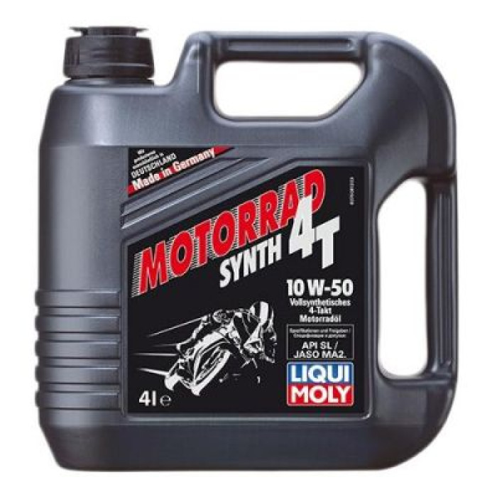 Олива моторна Liqui Moly MOTORBIKE 4T SYNTH 10W-50 STREET RACE 1л (3982)