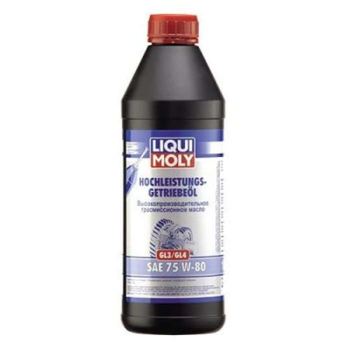 Олива трансмісійнa Liqui Moly Hochleistungs-Getriebeol 75W-80 GL-3 / GL-4 синтетичне 7584 1л