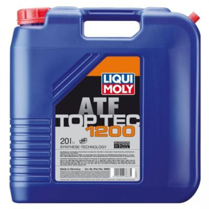 Олива трансмісійнa Liqui Moly Top Tec ATF 1200 синтетичне 8040 5л