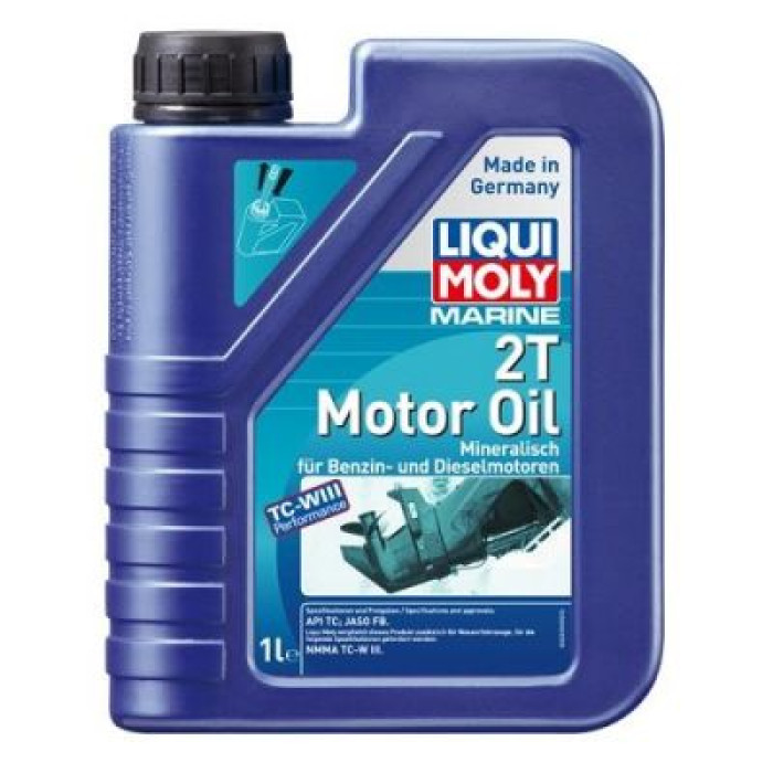 Олива моторна 2Т Liqui Moly MARINE 2T MOTOR OIL 1л (25019)