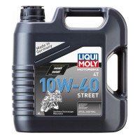 Олива моторна Liqui Moly MOTORBIKE 4T STREET 10W-40 4л (7512)