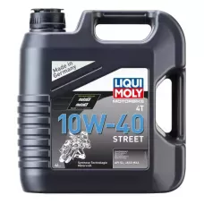 Олива моторна Liqui Moly MOTORBIKE 4T STREET 10W-40 4л (7512)