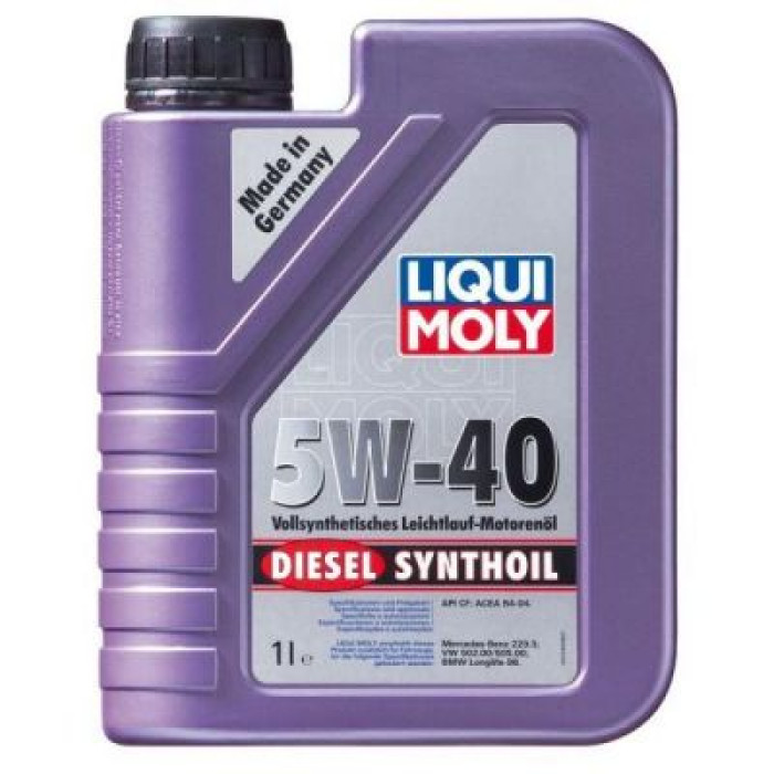 Автомобільна моторна олива Liqui Moly Diesel Synthoil 5W-40 1926 1л