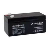 Аккумулятор тяговый Logic Power 3.3Ah 12V LP 12-3.3