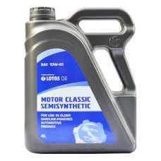 Автомобільна моторна олива LOTOS MOTOR CLASSIC SEMISYNTHETIC 10W40 4л WG-K402440-0H0
