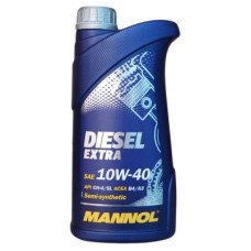 Автомобильное моторное масло MANNOL Diesel Extra 10w-40 1л