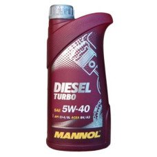 Автомобільна моторна олива MANNOL Diesel Turbo 5W-40 1л