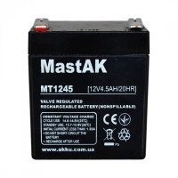 Акумулятор тяговий MastAK AGM 4.5Ah 12V MT1245