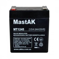 Акумулятор тяговий MastAK AGM 4.5Ah 12V MT1245