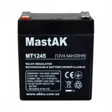 Акумулятор тяговий MastAK AGM 4.5Ah 12V MT1245