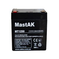 Аккумулятор тяговый MastAK AGM 5Ah 12V MT1250