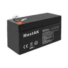 Аккумулятор тяговый MastAK AGM 1.3Ah 12V MT1213